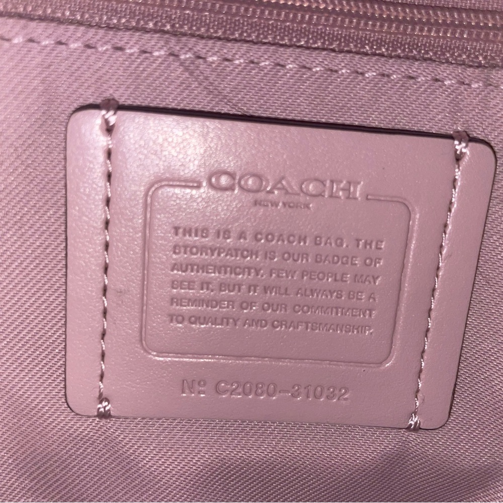 Pink Leather Backpack - Picture 6 of 10